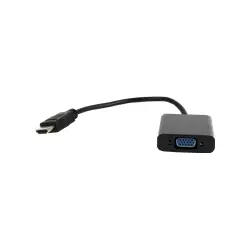 GEMBIRD A-HDMI-VGA-04 Gembird adapter HDMI-A(M) ->VGA (F), na kablu, czarny