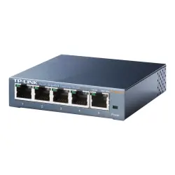 TPLINK TL-SG105 TP-Link TL-SG105 Switch 5x10/100/1000Mbps, Metal case, IEEE 802.1p QoS