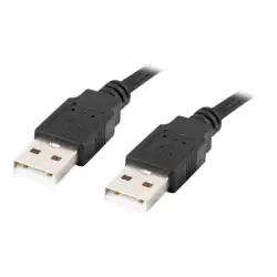 LANBERG cable USB-A M/M 2.0 1.0m black
