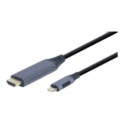 GEMBIRD CC-USB3C-HDMI-01-6 Kabel USB Type-C do HDMI szary 1.8m