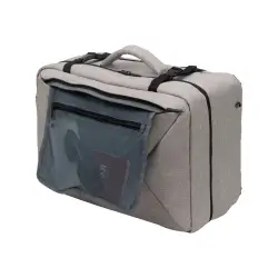 DICOTA Backpack Dual Plus EDGE 13-15.6inch light grey