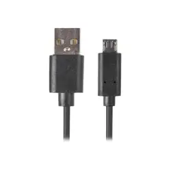 LANBERG CA-USBM-20CU-0018-BK Lanberg Kabel Quick Charge 3.0, USB Micro-B(M)->A(M) 1.8M Czarny