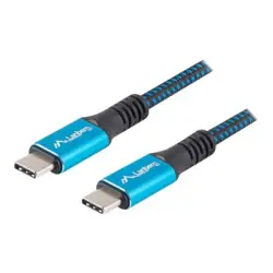 LANBERG kabel USB-C M/M 4.0 1.2m 100W 5K 60Hz