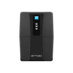 ARMAC UPS Home Line-Interactive H/850F/LED/V2 850VA 2x Schuko USB-B LED