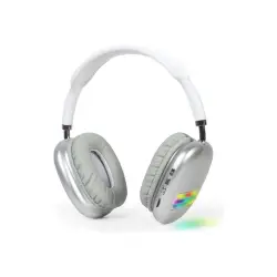 GEMBIRD Słuchawki stereo Bluetooth z efektem świetlnym LED kolor biały