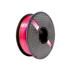 GEMBIRD 3DP-PLA-SK-01-RP Filament PLA Silk Rainbow czerwony/fioletowy 1.75mm 1kg