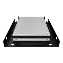 ICYBOX IB-AC643 IcyBox wewnętrzna ramka montażowa 3,5 na 2 dyski 2,5 SSD/HDD, Czarna