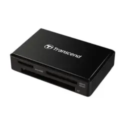 TRANSCEND TS-RDF8K2 Transcend Card Reader All-in-1 Multi Memory USB 3.0/3.1 Gen 1 Black