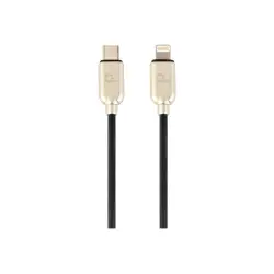 GEMBIRD CC-USB2PD18-CM8PM-1M Kabel USB-C do 8-pin ładowanie i synchronizacja 1m czarny
