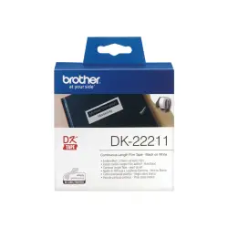 BROTHER DK22211 Taśma Brother Film White Film tape 29mm