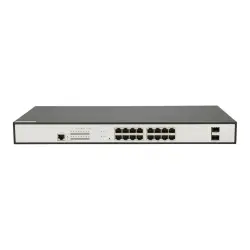 EXTRALINK ex.3807 EXTRALINK ARES 16-port GbE Managed 330W PoE Switch, 2x SFP Up-Link
