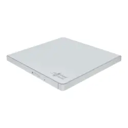 LG GP57EW40.AHLE10B HLDS Zewnętrzna nagrywarka DVD GP57EW40, Ultra Slim Portable, White
