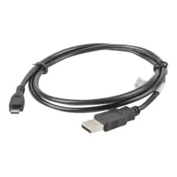 LANBERG CA-USBM-10CC-0010-BK Lanberg kabel USB 2.0 micro AM-MBM5P 1m czarny
