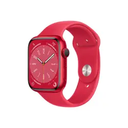 APPLE Watch Series 8 GPS 45mm PRODUCT RED Aluminium Case with PRODUCT RED Sport Band - Regular
