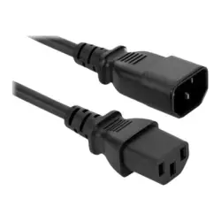AKYGA Kabel zasilający AK-PC-11A przedłużacz IEC C13 / C14 250V/50Hz 5.0m