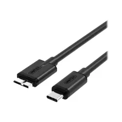 UNITEK Y-C475BK Kabel USB-C - microUSB 3.0