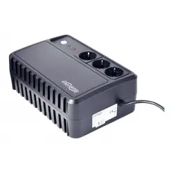 ENERGENIE UPS 800VA z AVR Intelligent surge-overload- and short-circuit protection Seria Desktop 3x Schuko