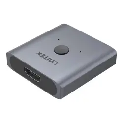 UNITEK V1127A Switch HDMI 2.0 4K 2w1 2-kierunkowy Aluminium