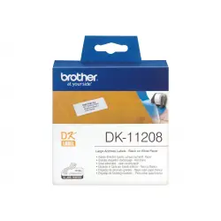 BROTHER DK11208 Taśma Brother LARGE ADDRESS LABEL 38MM X 90MM X 400