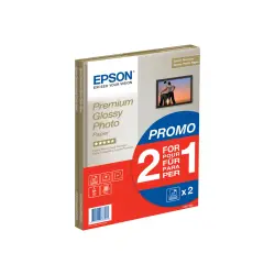 EPSON Premium glossy photo paper inkjet 255g/m2 A4 2x15 sheets 1-pack BOGOF