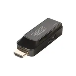 DIGITUS DS-55203 Mini Extender HDMI do 50m po Cat.6/7, 1080p 60Hz FHD, HDCP 1.2, z audio (zestaw)