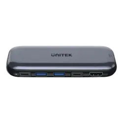 UNITEK D1046A Storage HUB USB-C DISC M.2 HDMI 2.0 PD 100W