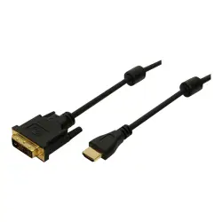 LOGILINK CH0004 LOGILINK - Kabel HDMI do DVI-D, dł. 2m
