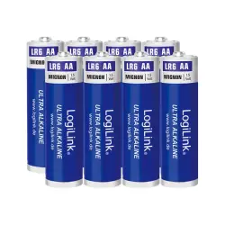 LOGILINK LR6F8 LOGILINK - Baterie alkaliczne 8 szt Ultra Power AA, LR6, Mignon, 1.5V