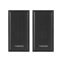 NATEC NGL-1229 Natec PANTHER Głośniki Komputerowe 2.0 6W RMS, czarne