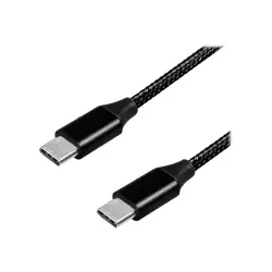 LOGILINK CU0153 LOGILINK - Kabel USB 2.0, USB-C męski na USB-C męski, 0,3 m
