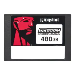 KINGSTON 480GB DC600M 2.5inch SATA3 mixed-use data center SSD for enterprise servers and NAS (VMWare Ready)