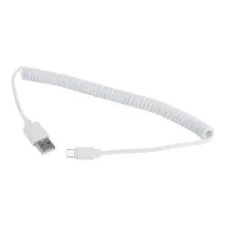 GEMBIRD CC-mUSB2C-AMBM-6 kabel micro USB 2.0 AM-Micro Spirala 1.8m czarny