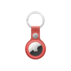 APPLE AirTag FineWoven Key Ring Coral