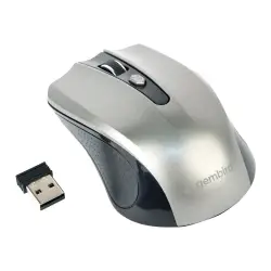 GEMBIRD MUSW-4B-04-BG Bezprzewodowa mysz optyczna MUSW-4B-04-BG 1600 DPI nano USB czarno-szara