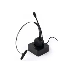 GEMBIRD Słuchawka Bluetooth Call center kolor czarny