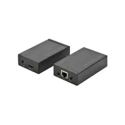 DIGITUS DS-55120 Przedłużacz/Extender HDMI do 120m Cat.5e UTP/IP, 1920x1080p FHD 3D, IR (zestaw)