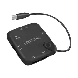 LOGILINK UA0344 LOGILINK - Wielofunkcyjny hub i czytnik kart USB Typ-C ™ OTG (On-The-Go)