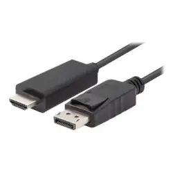 LANBERG Kabel DisplayPort M v1.1->HDMI M 5m czarne