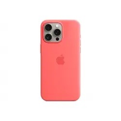 APPLE iPhone 15 Pro Max Silicone Case with MagSafe - Guava
