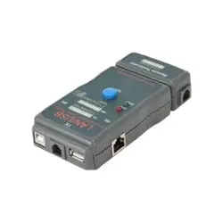 GEMBIRD NCT-2 Gembird diodowy tester kabli RJ-45,RJ-11,UTP,STP,USB AA/AB