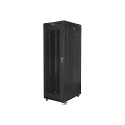 LANBERG free standing rack 19inch cabinet 42U 800x1000 mesh door LCD flat pack black
