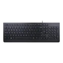 LENOVO Essential Wired Keyboard Black - US Euro103P