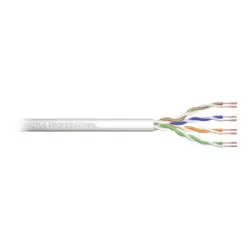 DIGITUS CAT 6 U-UTP patch cable raw length 100m Box AWG 26/7 LSZH Simplex color grey