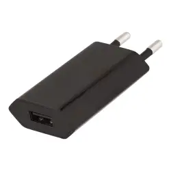 TECHLY 100051 Techly Sieciowa ładowarka USB Slim 230V -> 5V/1A czarna