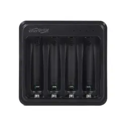 ENERGENIE USB Battery Charger for AA/AAA Batteries Black