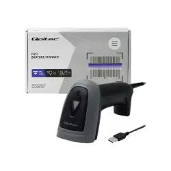 QOLTEC Wired QR BARCODE Scanner USB