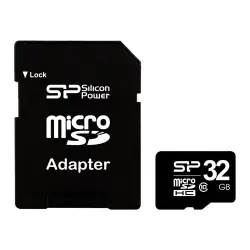 SILICON POWER Karta Pamięci Micro SDHC 32GB Class 10 +Adapter