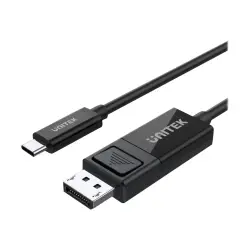 UNITEK V1146A Dwukierunkowy Adapter USB-C na DP 1.4 4K M/M