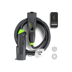 GREEN CELL Mobile charger for EV GC Habu 11kW 7m Type 2 CEE