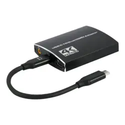 GEMBIRD Adapter USB-C na 2x HDMI 4K 60Hz czarny